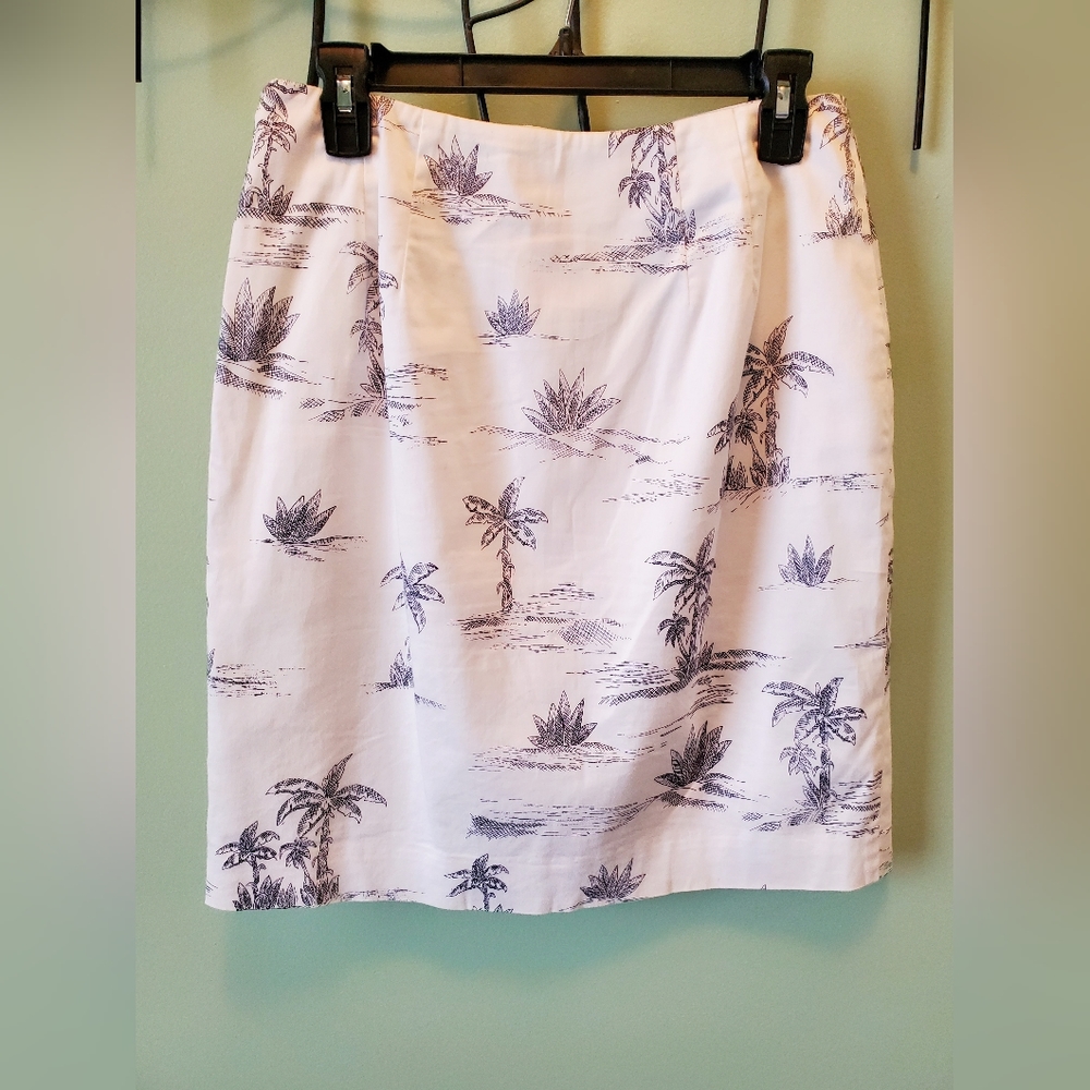 Talbots Cream Skirt